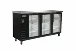 MVP Group LLC IBB73-3G-24 Back Bar Cabinet, Refrigerated