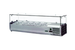 MVP Group LLC KTR-60G Refrigerated Countertop Pan Rail