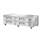 Norpole NPCB-72 72" 4 Drawer Refrigerated Chef Base with Top - 115 Volts