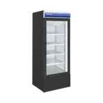Norpole NPGF1-SB 31.00'' 23 cu.ft 1 Section Black Glass Door Merchandiser Freezer