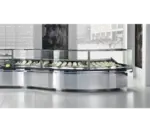 Oscartek DIAMOND 1 PC30 Diamond Curved Deli/Pastry Showcase/Display