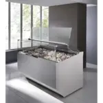 Oscartek GIA SQ G2106DT Gia Gelato/Ice Cream Showcase/Display Square glass