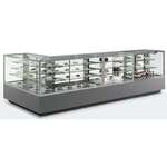 Oscartek ITALIA 1 CA90RT Display Case, Chocolate