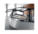 Oscartek METRO 2 CA45 Metro 2 Chocolate Curved Showcase/Display