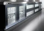 Oscartek REFRIGERATED COUNTERS RC1000B 39.37'' 2 Door Worktop Refrigerator with Side / Rear Breathing Compressor -