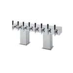 Perlick Corporation 4006-12BTF2 Bridge Tee Draft Beer Tower, Countertop, Glycol-Cooled - 33-1/8"W x 15-9/16"H