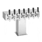 Perlick Corporation 4006S9B4 Wide Base Tee Draft Beer Tower, Countertop, Glycol-Cooled - 26-7/8"W x 16-11/16"H
