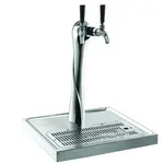 Perlick Corporation 4041-2B Lucky Draft Beer Tower, Countertop, Glycol-Cooled - 16-1/16"H