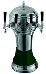 Perlick Corporation 4056GR3BPC Roma Draft Beer Tower, Countertop, Glycol-Cooled - 8-1/8" Diameter x 20-1/2"H