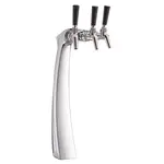 Perlick Corporation 4057-2B Falco Draft Beer Tower, Countertop, Glycol-Cooled - 4-3/8"W x 18-3/4"H O.A.