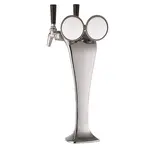 Perlick Corporation 4085-2B Cobra Draft Beer Tower, Countertop, Glycol-Cooled - 5-5/16"W x 16-1/2"H