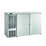 Perlick Corporation DDS60 1 Tap 1/2 Barrel Draft Beer Cooler - Stainless Steel, 5 Kegs Capacity, 120 Volts