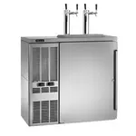 Perlick Corporation DZS36 Silver 2 Solid Door Refrigerated Back Bar Storage Cabinet, 120 Volts