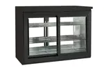 Perlick Corporation SDBR96 Silver 4 Glass Door Refrigerated Back Bar Storage Cabinet, 120 Volts