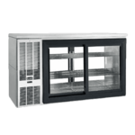 Perlick Corporation SDPS60 Pass-Thru Sliding Door Refrigerated Back Bar Cabinet