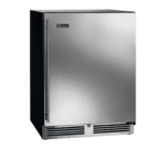 Perlick HB24FS4S-00-SLFLR 23.88'' 1 Section Undercounter Freezer with 1 Right Hinged Solid Door and Front Breathing Compressor
