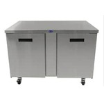 Randell 65348-290 48.00'' 2 Door Worktop Freezer with Side / Rear Breathing Compressor - 12.89 cu. ft.