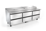 Silver King SKPZ92-EDUS1 Refrigerated Counter, Pizza Prep Table