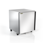 Silver King SKR27A-ESUS2 27.00'' 1 Section Undercounter Refrigerator with 1 Left Hinged Solid Door and Side / Rear Breathing Compressor