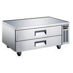 Spartan Refrigeration SCB-52 52" 2 Drawer Refrigerated Chef Base with Marine Edge Top - 115 Volts