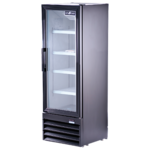 Spartan Refrigeration SGM-10RV 21.7'' Black 1 Section Swing Refrigerated Glass Door Merchandiser