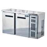 Spartan Refrigeration SSBB-58-SL Silver 2 Solid Door Refrigerated Back Bar Storage Cabinet, 110 Volts