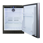 Summit Commercial AL55IF 23.50'' 1 Section Undercounter Refrigerator with 1 Right Hinged Solid Door and Front Breathing Compressor