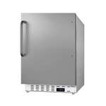 Summit Commercial ALFZ36CSS Freezer, Undercounter, Reach-In