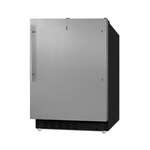 Summit Commercial ALRF49BSSHV Refrigerator Freezer, Undercounter, Reach-In