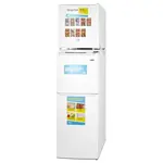 Summit Commercial AZRF7W Refrigerator Freezer, Reach-In