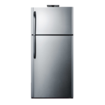 Summit Commercial BKRF21SS Refrigerator Freezer, Reach-In