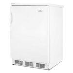 Summit Commercial FF6W7 23.63'' 1 Section Undercounter Refrigerator with 1 Right Hinged Solid Door and Front Breathing Compressor