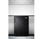 Summit Commercial FF7BKBIADA 23.63'' 1 Section Undercounter Refrigerator with 1 Right Hinged Solid Door and Front Breathing Compressor