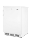 Summit Commercial FF7LW 23.63'' 1 Section Undercounter Refrigerator with 1 Right Hinged Solid Door and Front Breathing Compressor