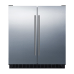 Summit Commercial FFRF3070BSS Refrigerator Freezer, Undercounter, Reach-In