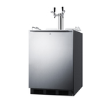 Summit Commercial SBC58BLBIADALOCK Kegerator