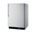 Summit Commercial SCFF53BXCSSHV 23.63'' 1 Section Undercounter Freezer with 1 Right Hinged Solid Door and Front Breathing Compressor