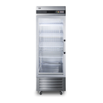Summit Commercial SCR23SSGLH 27.50'' 1 Section Door Reach-In Refrigerator