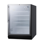 Summit Commercial SCR600BGLBIHVADA Refrigerated Merchandiser