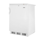 Summit Commercial VT65ML7 23.63'' 1 Section Undercounter Freezer with 1 Right Hinged Solid Door and Front Breathing Compressor