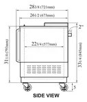 TBC-24SD-N6 Super Deluxe Bottle Cooler