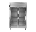Traulsen AHT232D-FHG 48'' 42 cu. ft. Top Mounted 2 Section Glass Door Reach-In Refrigerator