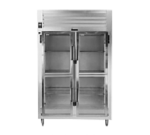 Traulsen AHT232N-HHG 52.13'' 46 cu. ft. Top Mounted 2 Section Glass Half Door Reach-In Refrigerator