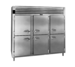 Traulsen ALT332WUT-HHS 86.13'' 79.0 cu. ft. Top Mounted 3 Section Solid Half Door Reach-In Freezer