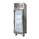 Traulsen G1101- 29.88'' 24.2 cu. ft. Top Mounted 1 Section Glass Door Reach-In Refrigerator