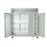 Traulsen G3000- 76.31'' 69.1 cu. ft. Top Mounted 3 Section Solid Door Reach-In Refrigerator