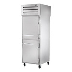 True Mfg. - General Foodservice STA1RPT-2HS-1G-HC 27.5'' 31.0 cu. ft. 1 Section Glass/Solid Half Door Pass-Thru Refrigerator