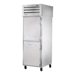 True Mfg. - General Foodservice STA1RPT-2HS-1S-HC 27.5'' 31.0 cu. ft. 1 Section Solid Half Door Pass-Thru Refrigerator