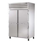 True Mfg. - General Foodservice STA2F-2S-HC 52.63'' 56.0 cu. ft. Top Mounted 2 Section Solid Door Reach-In Freezer