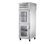 True Mfg. - General Foodservice STG1RPT-2HG-1G-HC 27.5'' 31.0 cu. ft. 1 Section Glass Half Door Pass-Thru Refrigerator